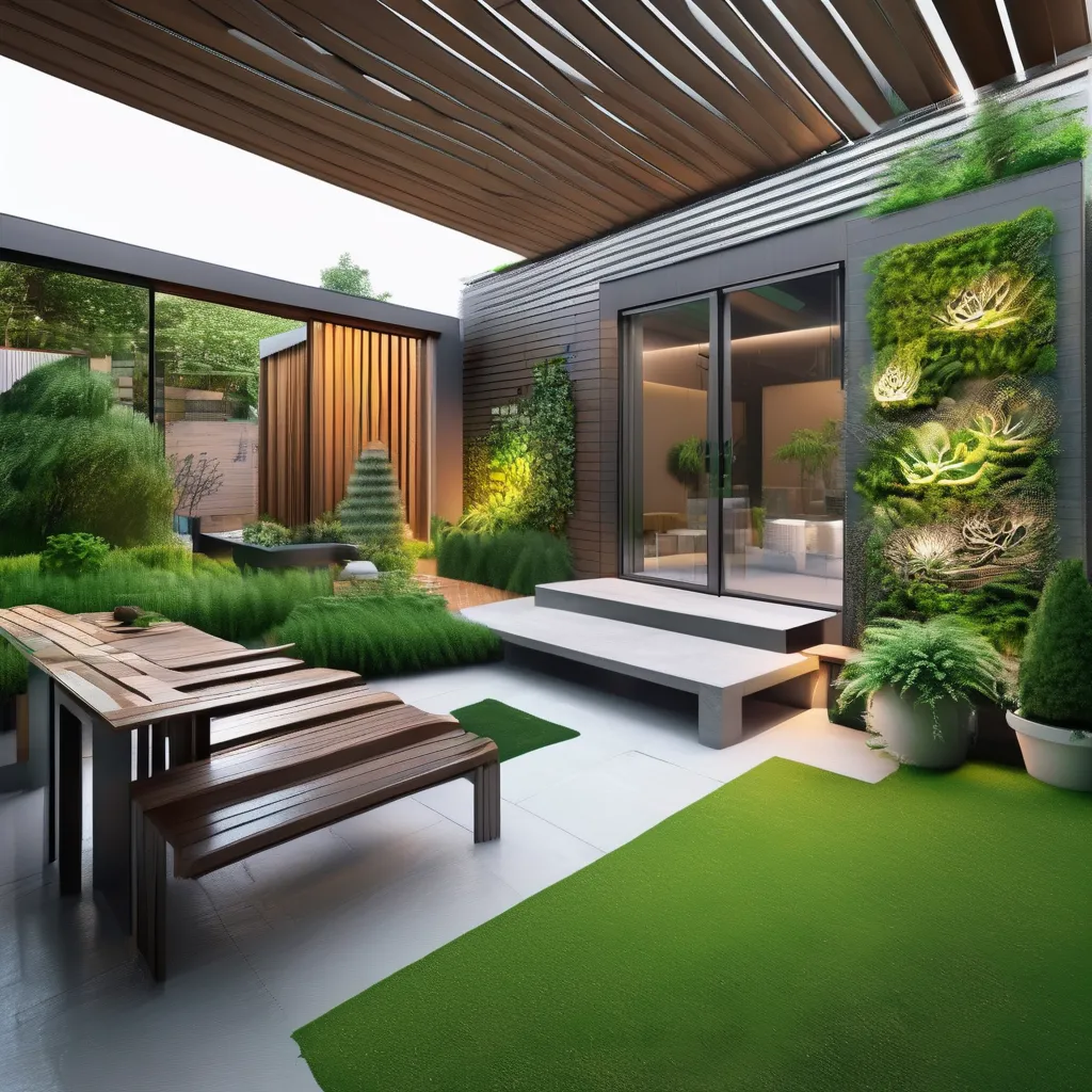 تصميم حدائق منازل جدة